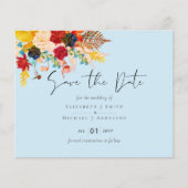 Papier Budget Deep Red Blue Turquoise Cinnamon Enregistre (Devant)