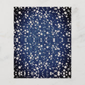 Papier BUDGET Denim Diamonds Pearls Blue Couple Douche (Dos)