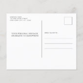 Papier Budget Déplacement Faire-part Rustique Eucalyptus (Dos)