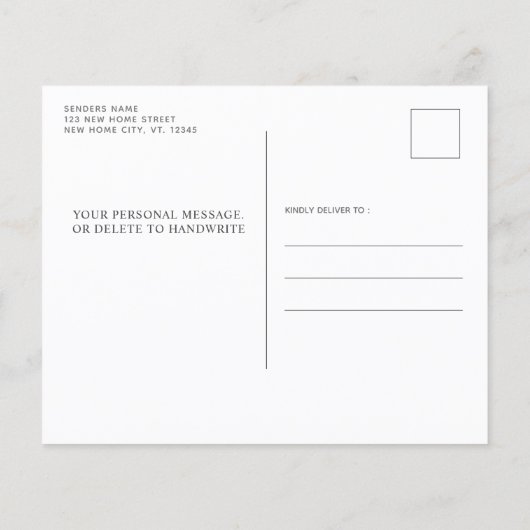 Papier Budget Déplacement Faire-part Rustique Eucalyptus (Dos)