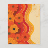 Papier Budget des années 1970 50e anniversaire de Mariage (Dos)