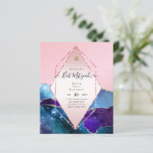Papier BUDGET DES Invitations BAT MITZVAH DE PARTIES SCIN (Debout devant)