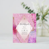 Papier BUDGET DES Invitations BAT MITZVAH DE PARTIES SCIN (Debout devant)