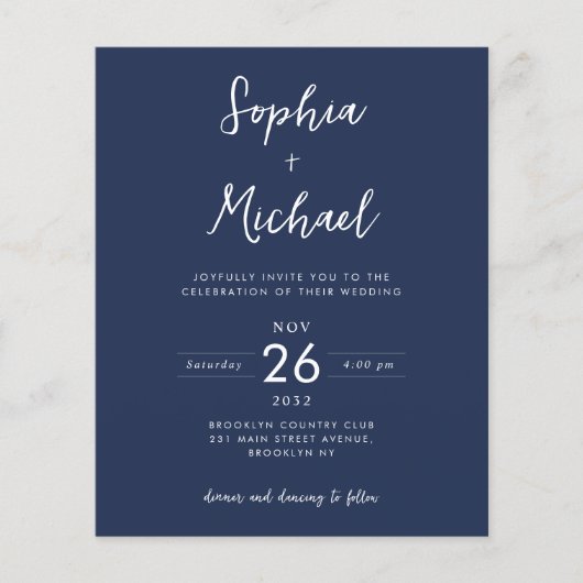 Papier Budget Détails de la photo QR Site Web Marine Mari (Devant)