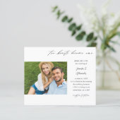 Papier Budget Deux Coeurs Deux Mariage de calligraphie ph (Debout devant)