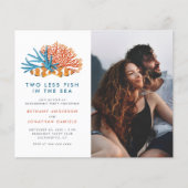 Papier Budget Deux moins Poisson photo engagement (Devant)