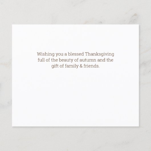 Papier Budget Donner Merci Russe Citrouille Sunflower Car (Dos)