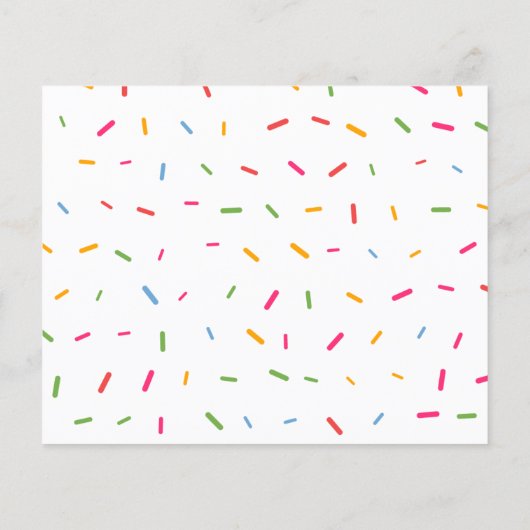 Papier Budget Donut Grow up mignon fête d'anniversaire sp (Dos)