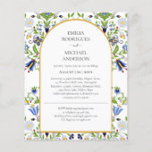 Papier BUDGET Double face BILINGUE Mariage Folk Art (Dos)