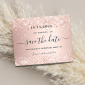 Papier Budget douce 16 rose parties scintillant or enregi