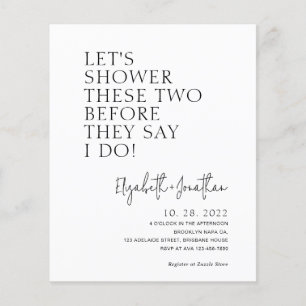 Papier Budget Douche Couple Avant Qu'Ils Disent Que Je Su