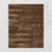 Papier Budget Drive by Bridal Shower Eucalyptus Rustique (Dos)