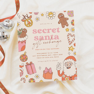 Papier Budget du parti de Noël super Secret Père Noël Ret
