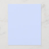 Papier Budget Dusty Blue Christmas Pine Photo de vacances (Dos)