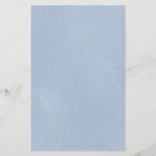 Papier Budget Dusty Blue Floral Crest Enregistrer la date (Dos)