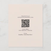 Papier Budget Dusty Rose Floral Eucalyptus Enregistrer la (Dos)