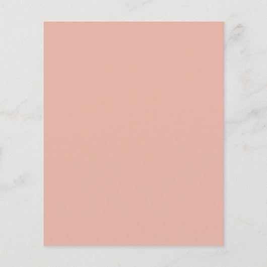 Papier Budget Dusty Rose Rose Floral Or Enregistrer La Da (Dos)