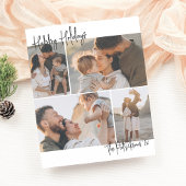 Papier Budget écriture 4 multi-photo Noël vacances