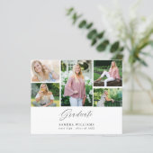 Papier Budget Ele Chic 5 Multi Photo Graduate Annonce (Debout devant)