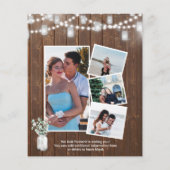 Papier BUDGET Elégant Eucalyptus I DO Party Invitation (Dos)