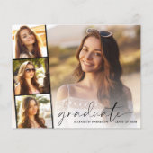 Papier Budget Élégant Faire-part de graduation de la band (Devant)