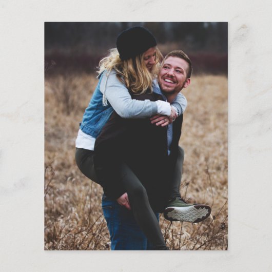 Papier Budget Élégant Faire-part de mariage de superposit (Dos)