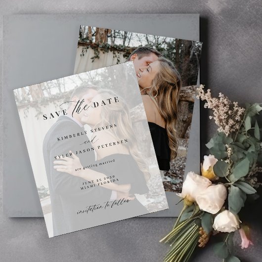 Papier Budget élégant mariage photo script enregistrer la