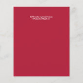 Papier BUDGET Elephant Baby shower Invitation Safari (Dos)