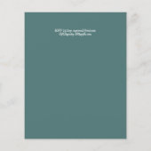 Papier BUDGET Elephant Baby shower Invitation Safari (Dos)