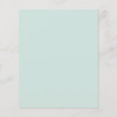 Papier Budget Elephant Eucalyptus Baby Sprinkl Invitation (Dos)