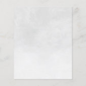 Papier Budget Elephant Twins Balloon Baby shower virtuel (Dos)