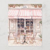 Papier Budget Elle A Dit Oui Paris Thème Café Fête des ma (Dos)