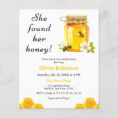 Papier Budget Elle A Trouvé Son Invitation Fête des marié (Devant)