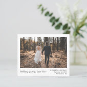 Papier Budget Elopement Maintenant Parti Plus tard Photo  (Debout devant)