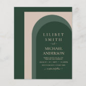 Papier BUDGET Emerald Green Mariage (Devant)