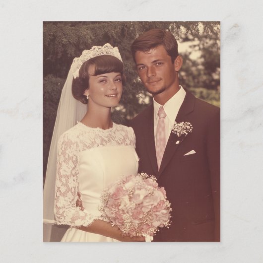 Papier Budget en Forever 60e anniversaire Invitation phot (Dos)