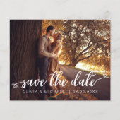 Papier Budget Enregistrer la date blanc photo manuscrite (Devant)