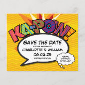 Papier Budget Enregistrer la date Comic Book KA-POW Fun (Devant)