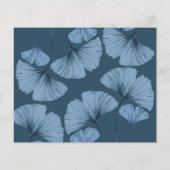 Papier Budget Enregistrer la date Mariage de feuillage bl (Dos)