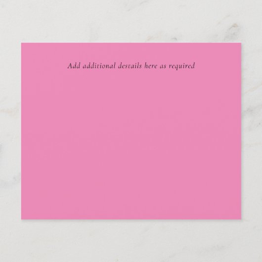 Papier BUDGET Enregistrer les dates Technicolor Watercolo (Dos)