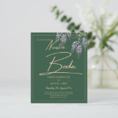 Papier BUDGET Espagne All-in1 WISTERIA Gold Green BODA (Debout devant)