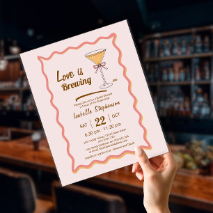 Papier Budget Espresso Martini Fête des mariées café