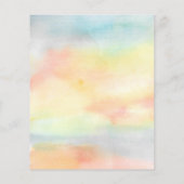 Papier Budget Été Famille Réunion Invitation (Dos)