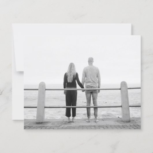 Papier BUDGET Eucalyptus Aquarelle Mariage Enregistrer La (Dos)