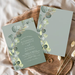 Papier Budget Eucalyptus Arch Mariage de verdure