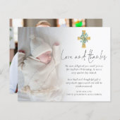 Papier Budget Eucalyptus Cross 2 Photo Christing Merci (Devant / Derrière)