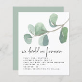 Papier Budget Eucalyptus Décidé sur Forever Enregistrer l (Devant / Derrière)