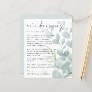 Papier Budget Eucalyptus Diminuer le Mariage Livestream