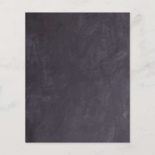 Papier Budget Eucalyptus Faire-part de mariage d'ardoise (Dos)