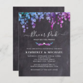 Papier Budget Eucalyptus Genre Révéler Bébé rose Bleu (Devant / Derrière)